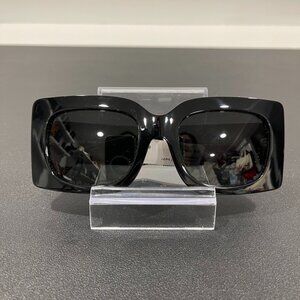 Versace Oversized Women's Black Spellout Sunglasses VE4496U (JB1385)